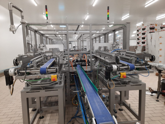 Automatización de packaging en alimentación